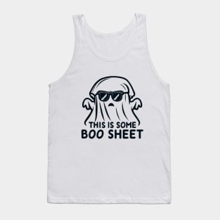 This Is Some Boo Sheet Halloween Ghost Tank Top